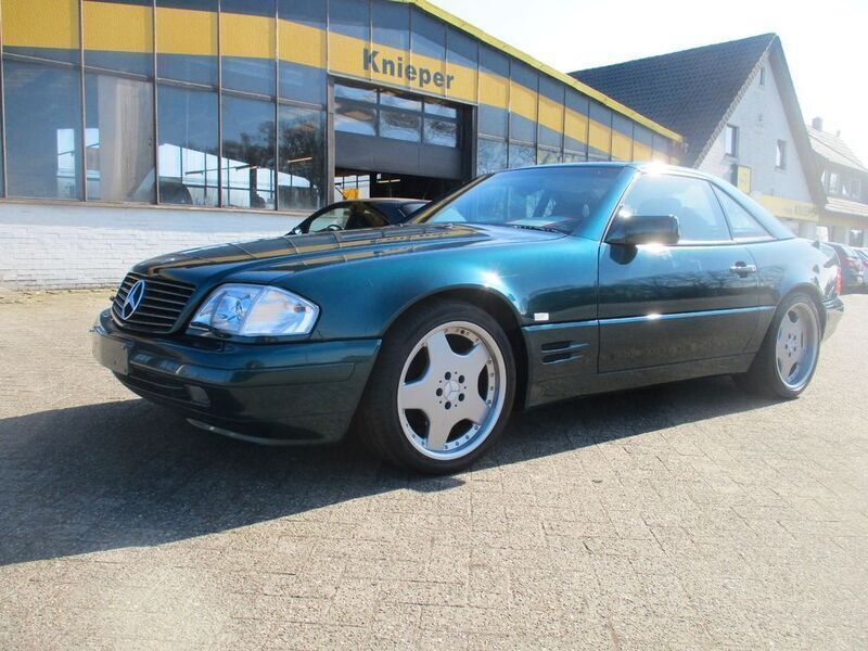 Grün Gebraucht 1996 Mercedes SL320 Cabrio | 15.995 € (Fairer Preis) - Bild 1/4