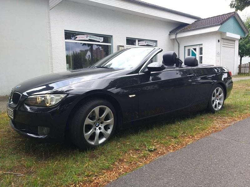 Schwarz Gebraucht 2008 BMW 320 Cabriolet Cabrio | 7.500 € (Guter Preis) - Bild 1/4