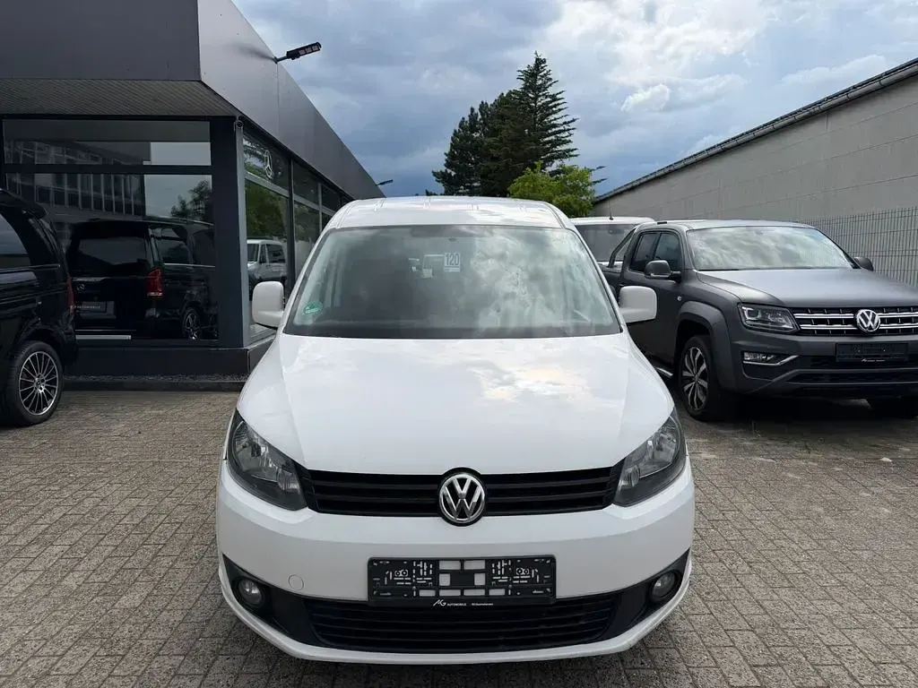 Gebraucht VW Caddy Comfortline 110 PS (80 kW) 2015 Weiß Van / Kleinbus