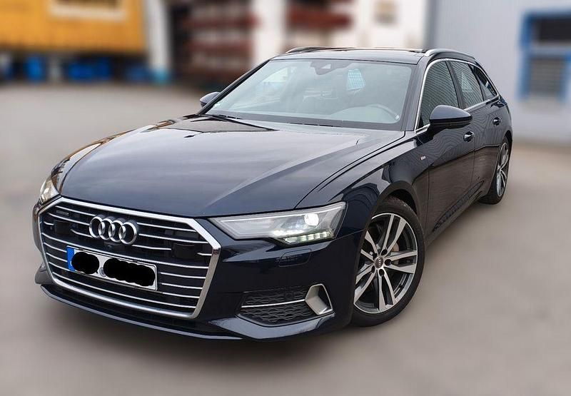 Blau Gebraucht 2019 Audi A6 S-Line Limousine | 33.900 € (Guter Preis) - Bild 1/4