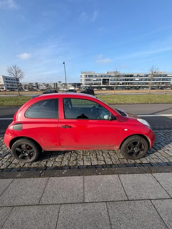Gebraucht Nissan Micra 65 PS (47 kW) 2005 Rot Kleinwagen