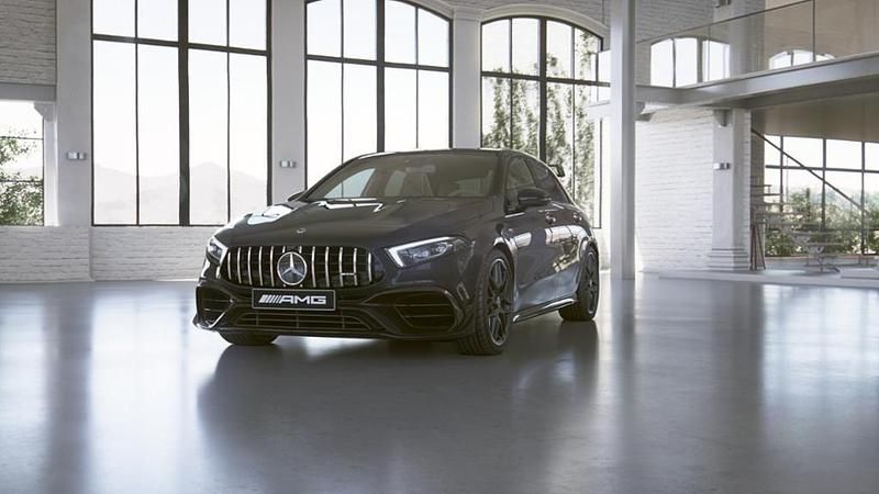 Metalliclack kosmosschwarz Gebraucht 2022 Mercedes A45 AMG Advanced Plus Limousine | 45.900 € (Guter Preis) - Bild 1/4