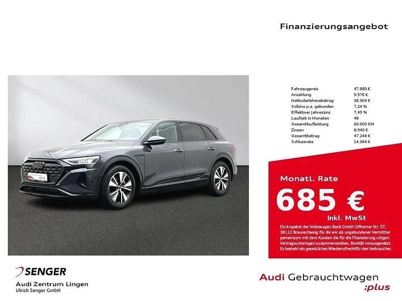 Gebraucht Audi Q8 e-tron 300 kW (408 PS) 2023 Grau SUV