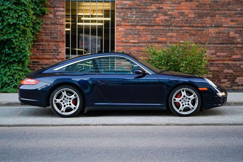 Blau Gebraucht 2007 Porsche 911 Targa 4S Cabrio | 43.000 € - Bild 1/4