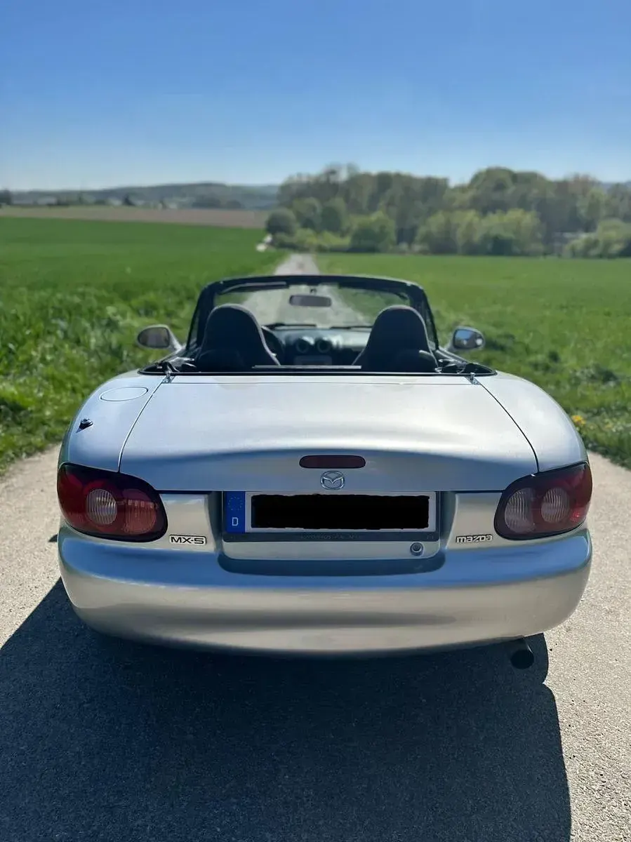 Gebraucht Mazda MX5 110 PS (80 kW) 2004 Silber Cabrio