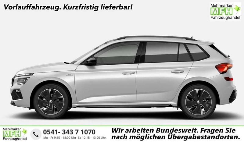 Moonweiß perleffekt Neu 2025 Skoda Kamiq Monte Carlo SUV | 30.416 € (Fairer Preis) - Bild 1/4