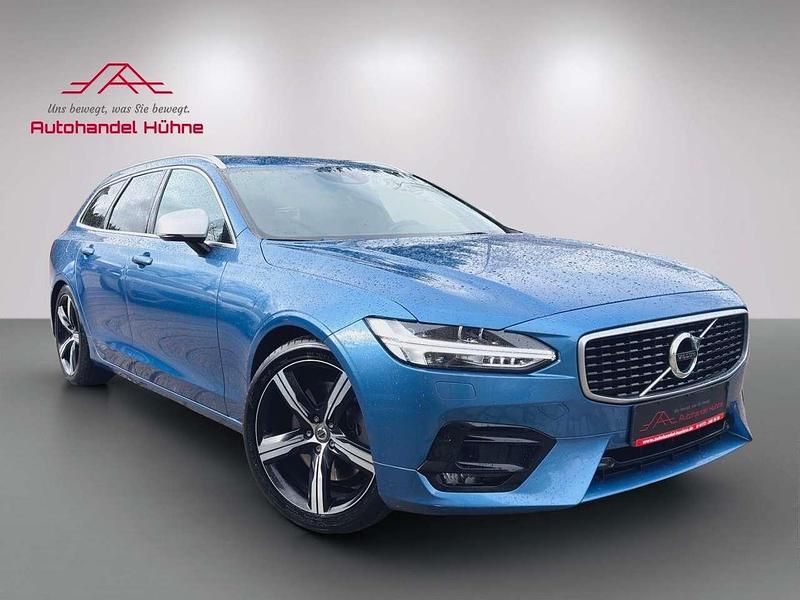 Gebraucht Volvo V90 R-Design 254 PS (186 kW) 2017 Blau Kombi