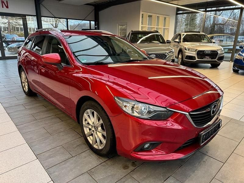 Gebraucht Mazda 6 Prime-Line 150 PS (110 kW) 2014 Rot Kombi