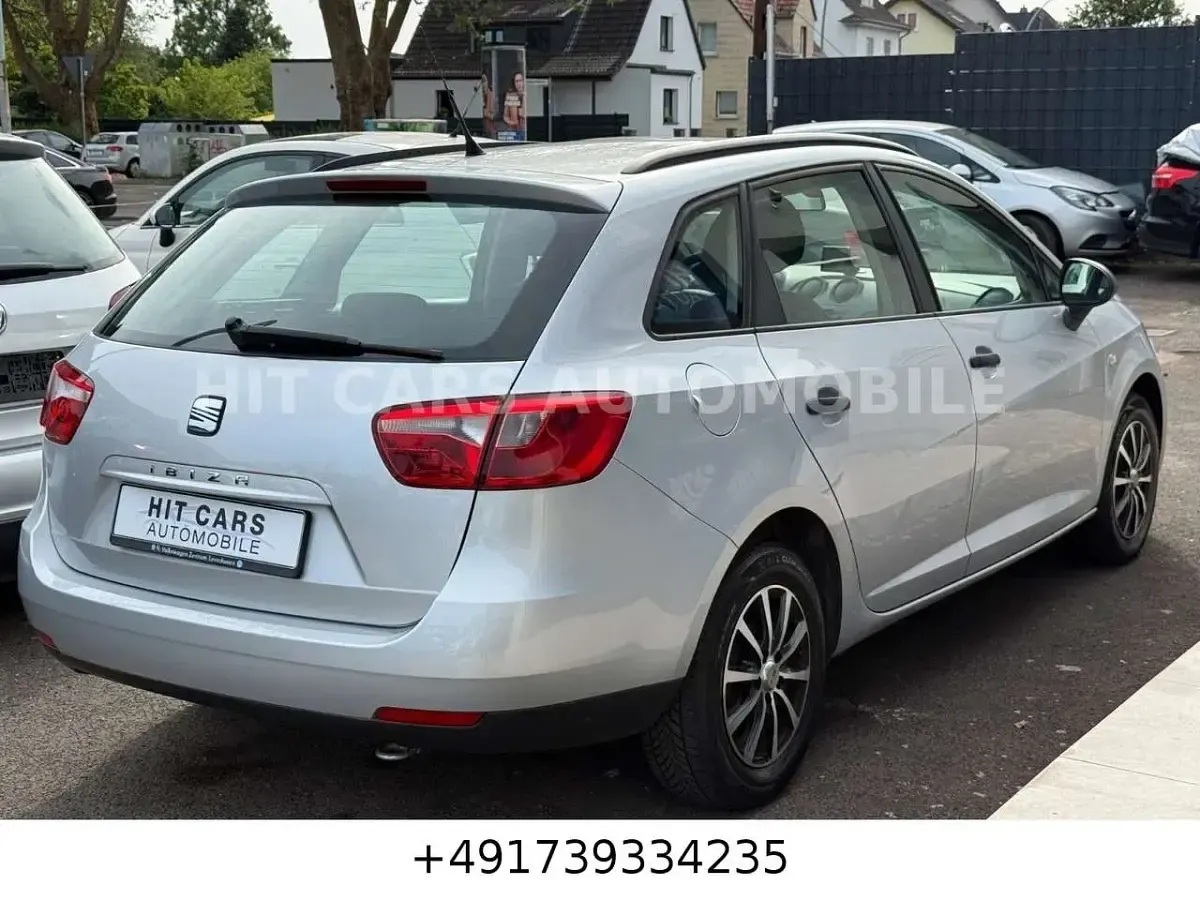 Gebraucht Seat Ibiza ST Reference 69 PS (50 kW) 2014 Silber Kombi