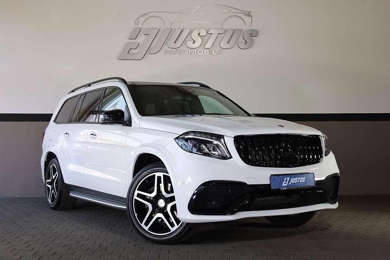 Polar white standard finish Gebraucht 2018 Mercedes GLS500 SUV | 44.900 € (Fairer Preis) - Bild 1/4