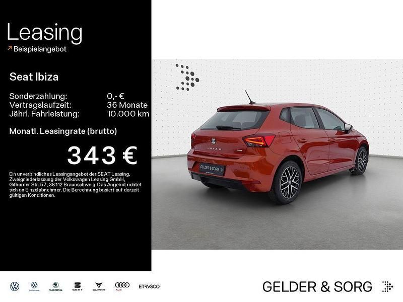 Orange Gebraucht 2021 Seat Ibiza Style Limousine | 19.480 € (Fairer Preis) - Bild 1/4