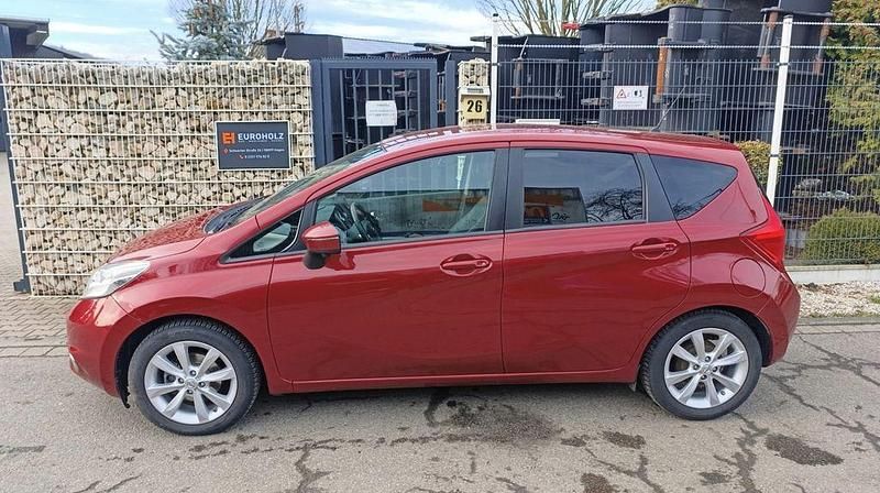 Gebraucht Nissan Note 90 PS (66 kW) 2013 Rot Kleinwagen