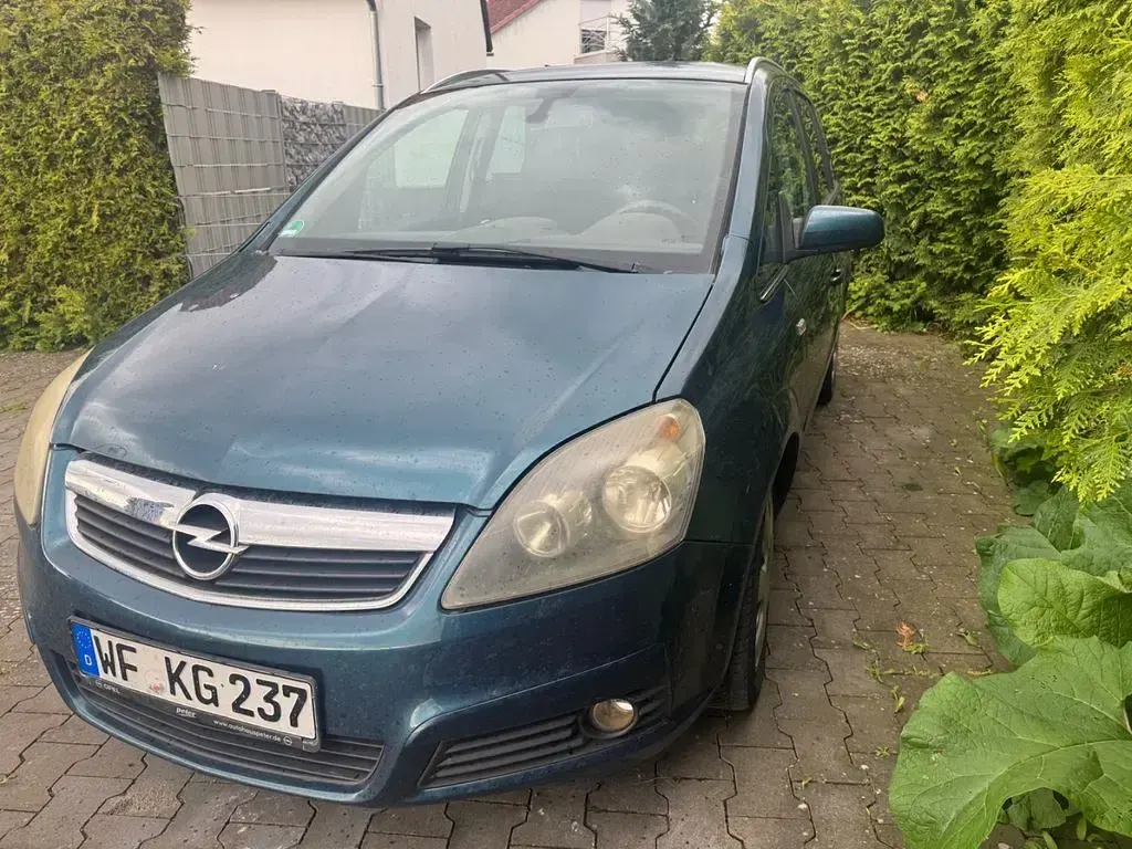 Gebraucht Opel Zafira 150 PS (110 kW) 2007 Grün Van / Kleinbus