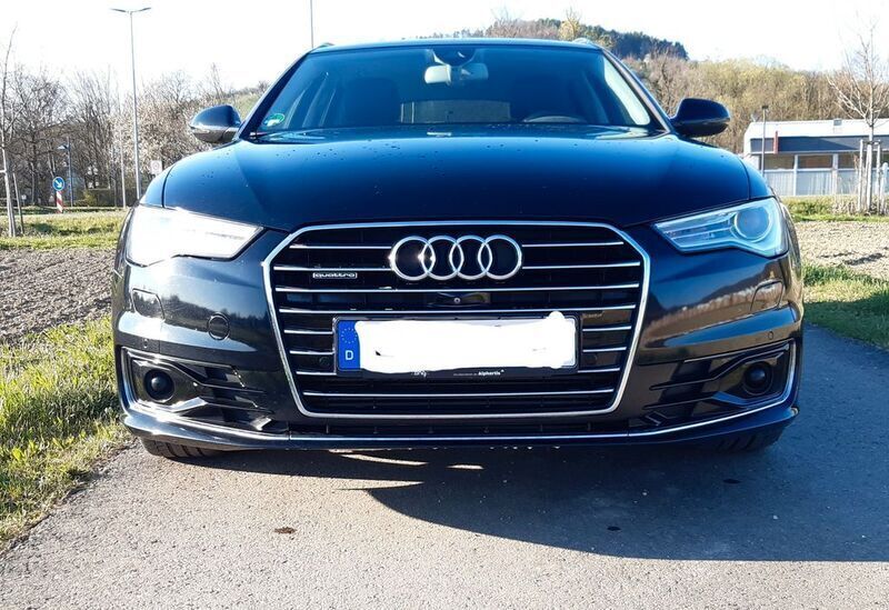 Schwarz Gebraucht 2015 Audi A6 Ambiente Kombi | 16.700 € (Guter Preis) - Bild 1/4