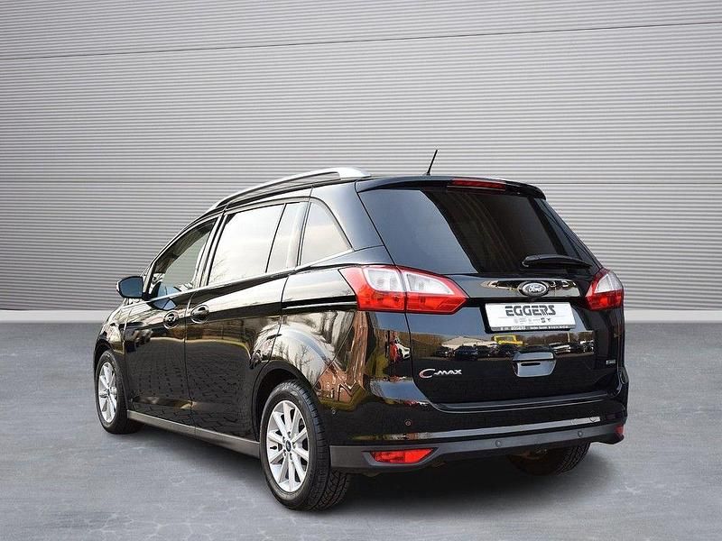 Gebraucht Ford Grand C-Max Titanium 125 PS (91 kW) 2017 Schwarz Van / Kleinbus