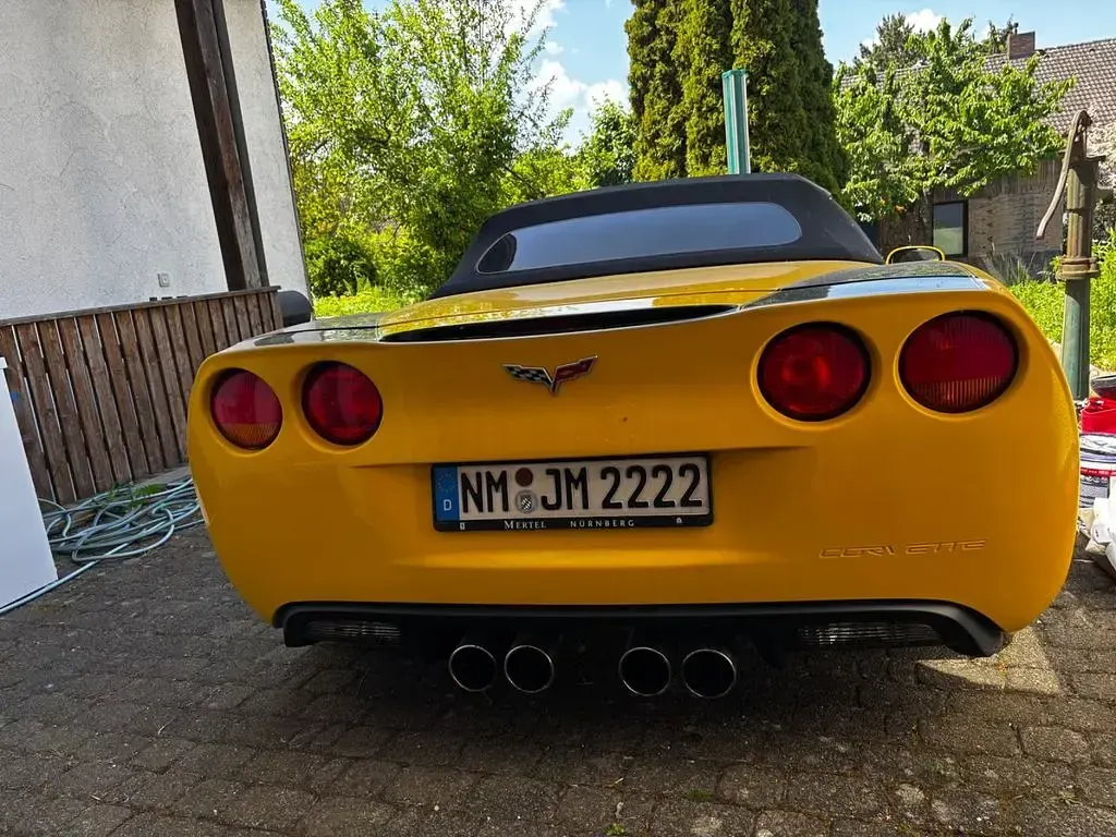 Gebraucht Corvette C6 404 PS (297 kW) 2005 Gelb Cabrio