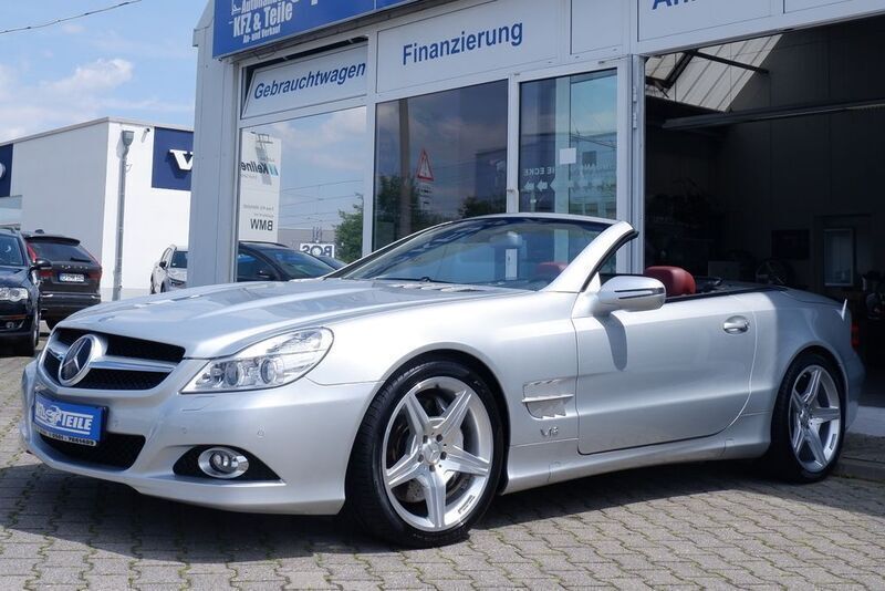 Silber Gebraucht 2008 Mercedes SL600 AMG Cabrio | 64.980 € - Bild 1/4