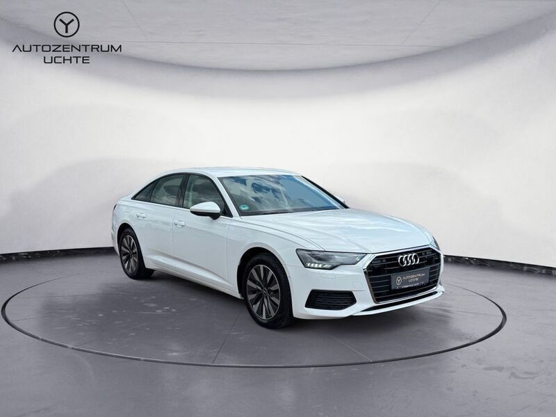 Weiß Gebraucht 2021 Audi A6 Limousine | 33.699 € (Guter Preis) - Bild 1/4