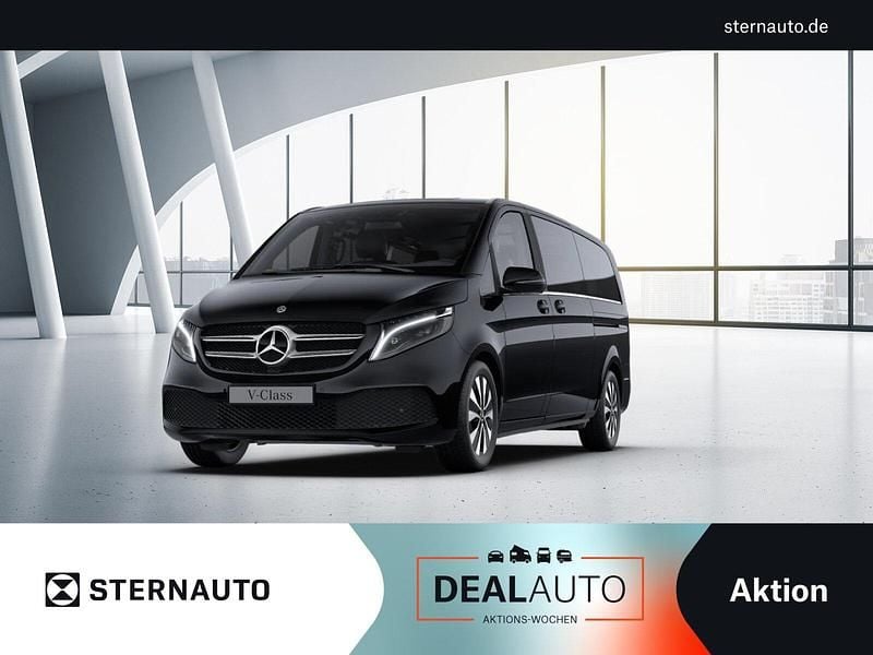Obsidianschwarz metallic Gebraucht 2023 Mercedes V300 Avantgarde Van / Kleinbus | 59.741 € (Guter Preis) - Bild 1/4