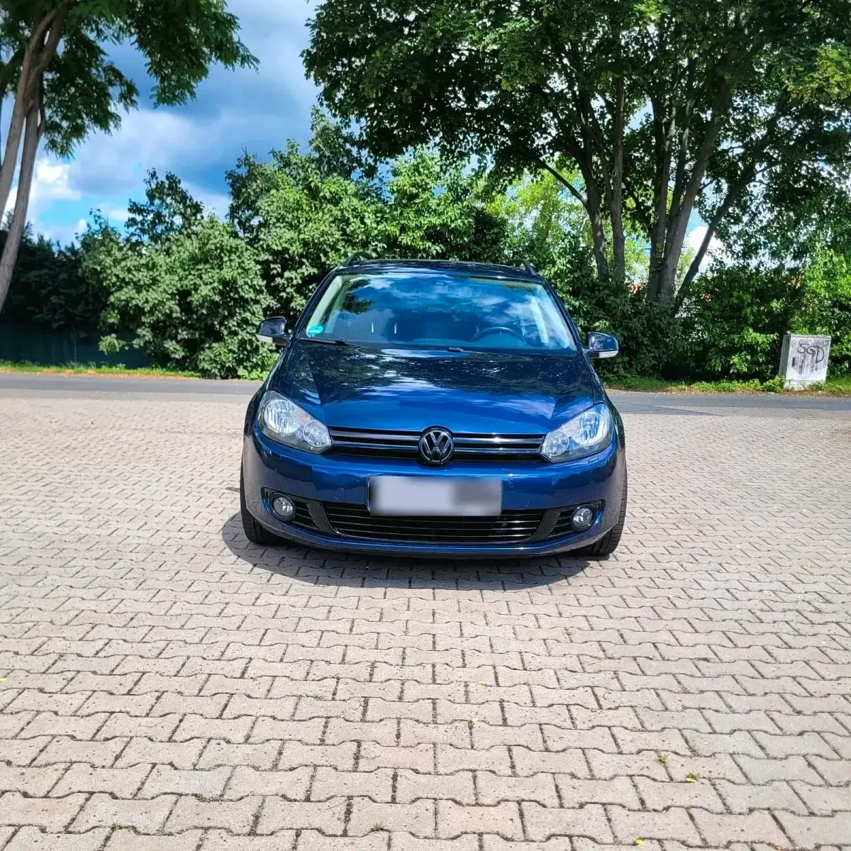 Gebraucht VW Golf VII 105 PS (77 kW) 2012 Blau Kombi