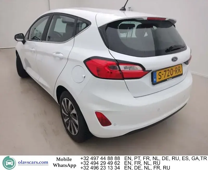Usata Ford Fiesta Titanium 125 CV (91 kW) 2023 Bianco Utilitaria