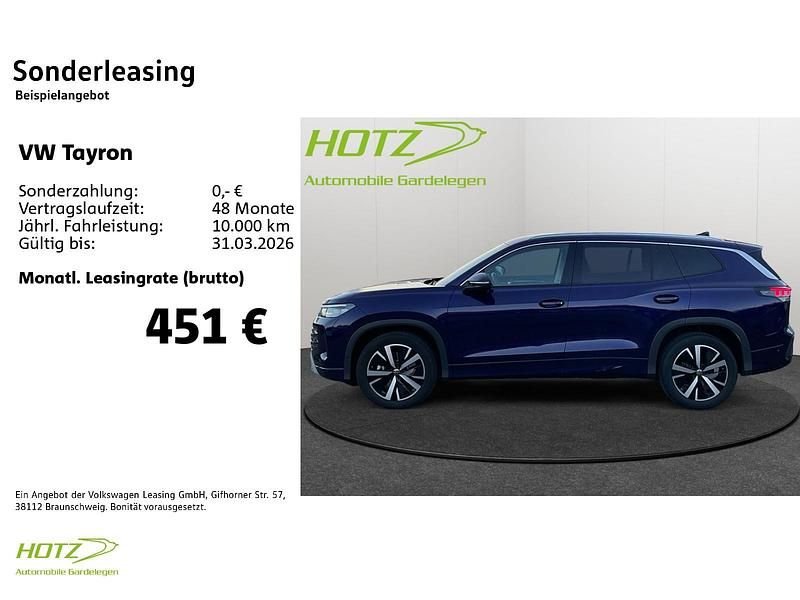 Gebraucht VW Tayron Elegance 150 PS (110 kW) 2025 SUV