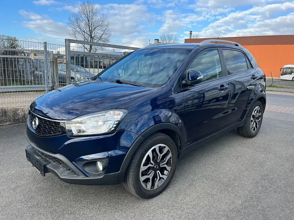Usata SsangYong Korando 178 CV (130 kW) 2016 Blu SUV
