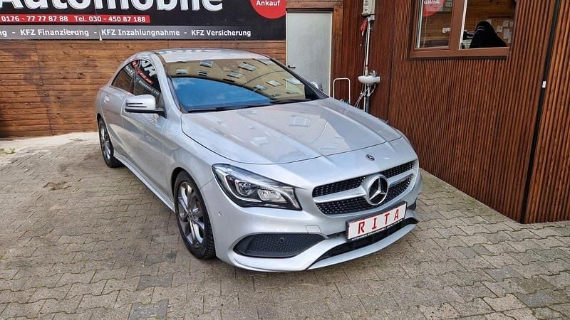 Silber Gebraucht 2018 Mercedes CLA200 AMG line Coupé | 17.980 € (Guter Preis) - Bild 1/4