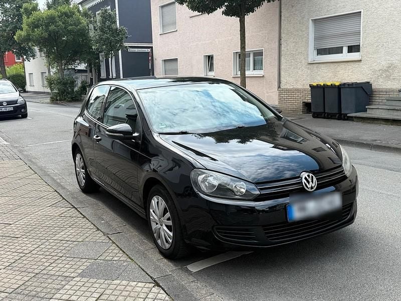 Gebraucht VW Golf VI 80 PS (58 kW) 2010 Schwarz Kleinwagen