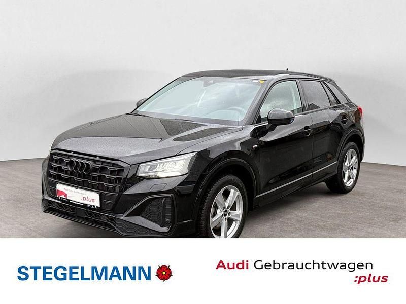 Mythosschwarz metallic Gebraucht 2024 Audi Q2 S-Line SUV | 30.490 € (Etwas zu teuer) - Bild 1/4