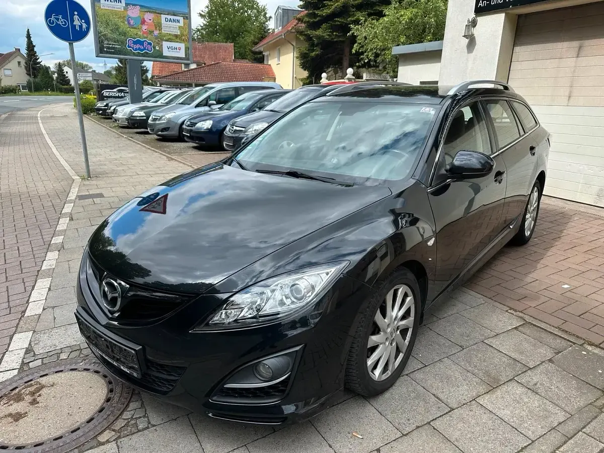 Gebraucht Mazda 6 163 PS (119 kW) 2011 Schwarz Kombi