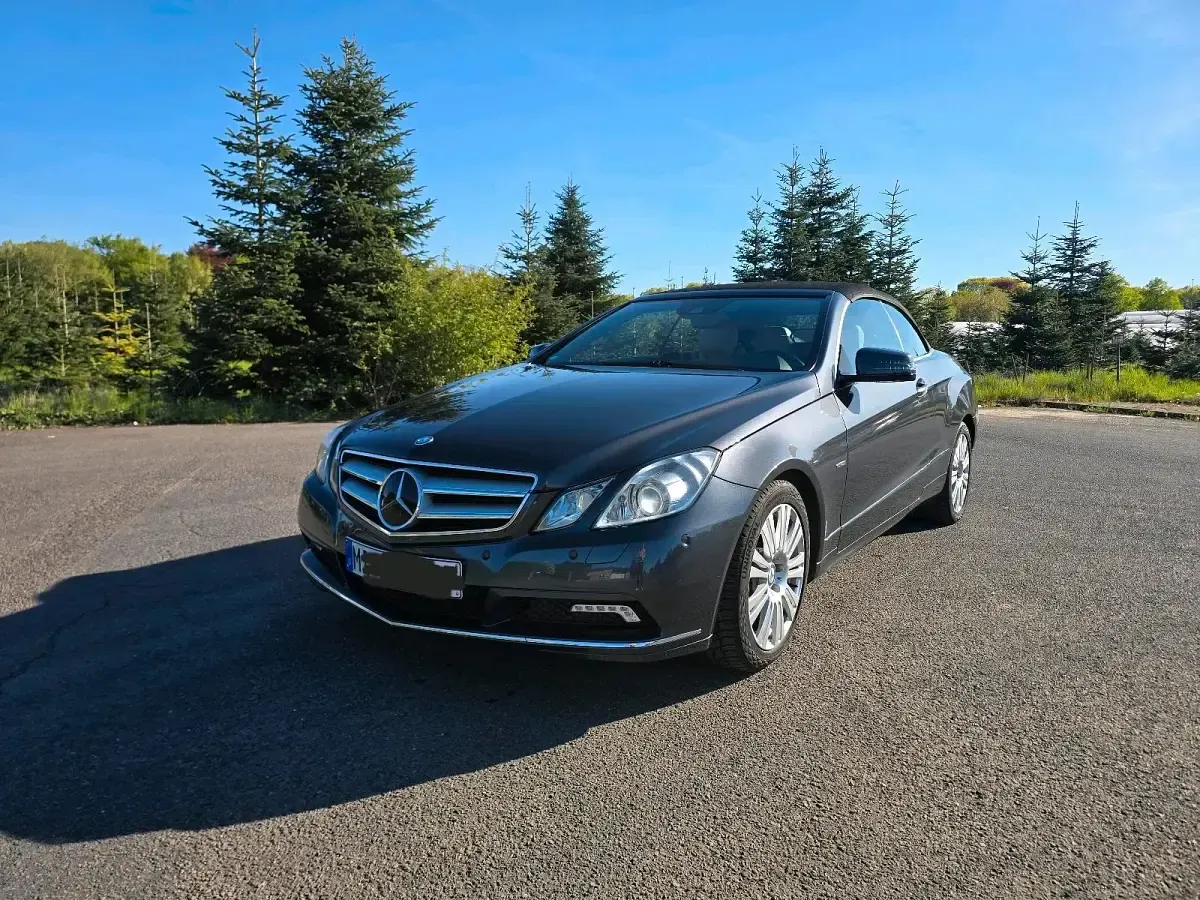 Second-hand Mercedes E250 204 CP (150 kW) 2010 Gri Cabrio