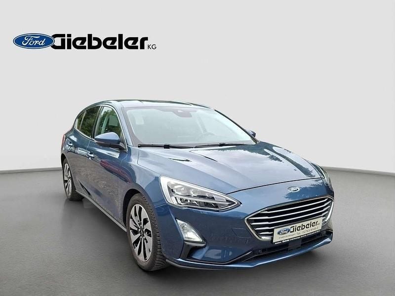 Chromablau metallic Gebraucht 2019 Ford Focus Cool & Connect Kleinwagen | 14.900 € (Fairer Preis) - Bild 1/4
