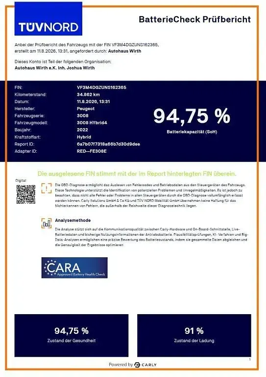 Gebraucht Peugeot 3008 Allure 224 PS (164 kW) 2022 SUV