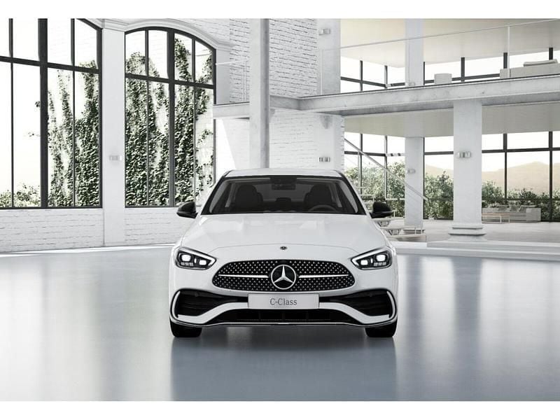 Gebraucht Mercedes C300 AMG 258 PS (189 kW) 2022 Unilack polarweiß Limousine