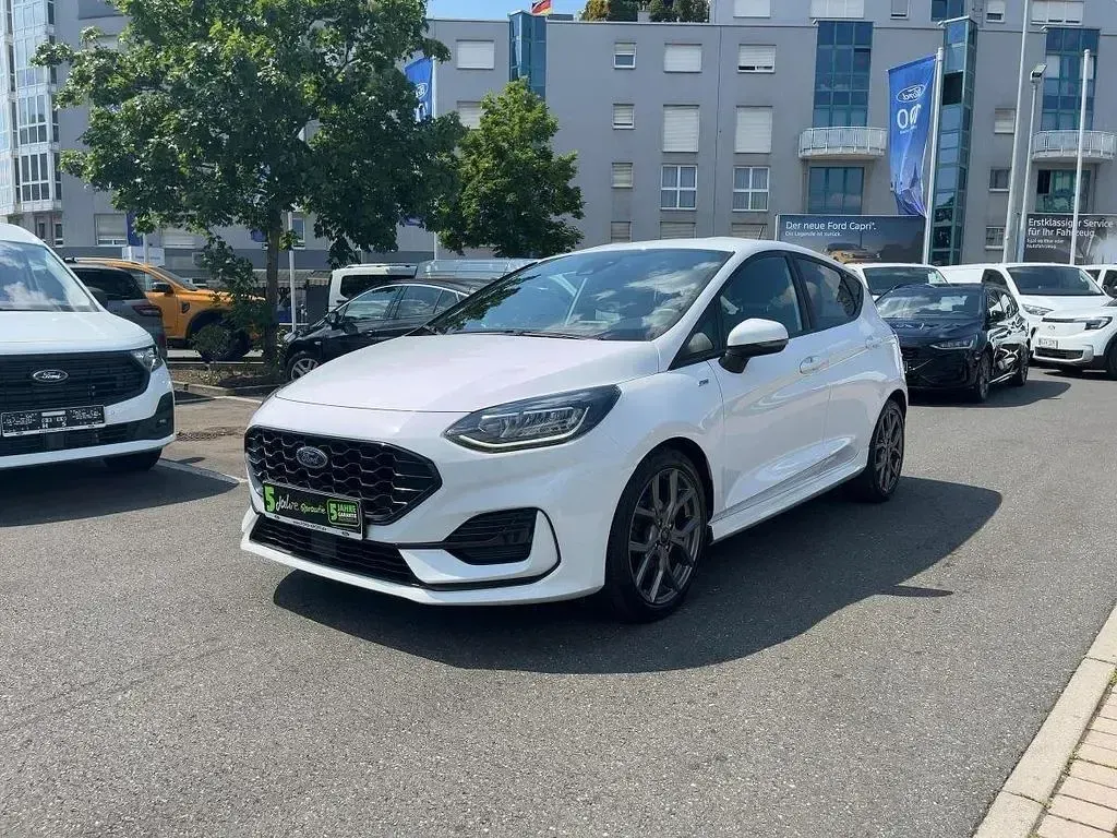 Gebraucht Ford Fiesta ST-Line X 125 PS (91 kW) 2022 Weiß Kleinwagen