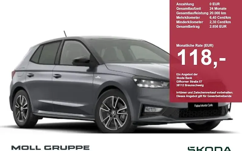 Gebraucht Skoda Fabia Monte Carlo 150 PS (110 kW) 2026 Kleinwagen