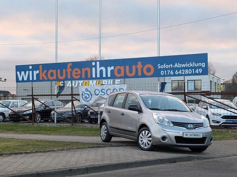 Gebraucht Nissan Note Visia 88 PS (64 kW) 2010 Grau Van / Kleinbus