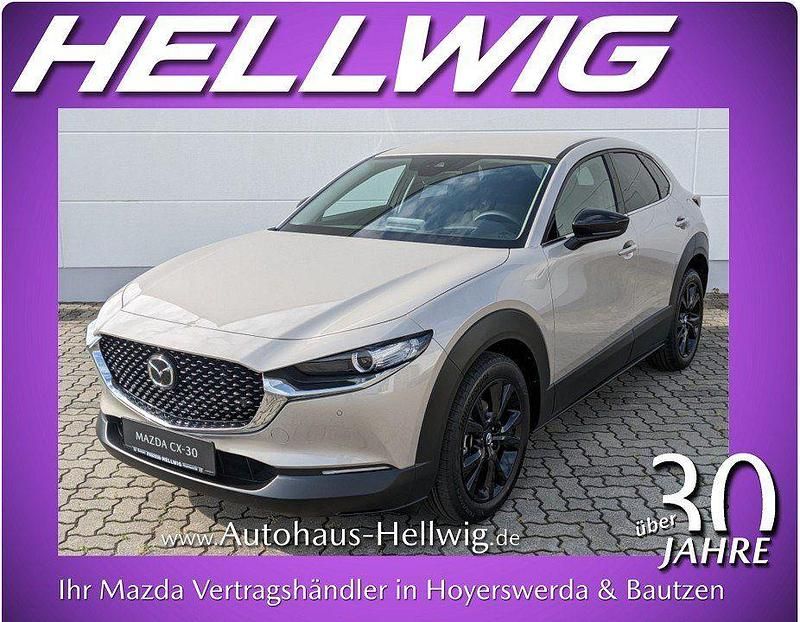 Platinum quartz metallic Neu 2025 Mazda CX-30 Homura-Line SUV | 28.980 € - Bild 1/4