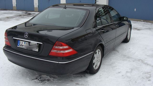 Gebraucht Mercedes S320 224 PS (164 kW) 2000 Schwarz metallic Limousine