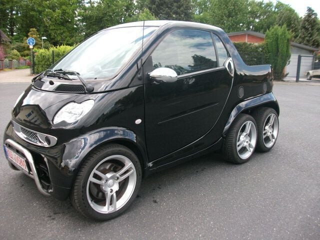 Schwarz metallic Gebraucht 2006 Smart ForTwo Coupé Coupé | 18.000 € - Bild 1/4