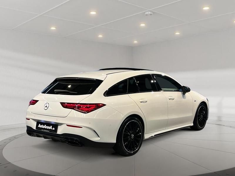 Gebraucht Mercedes CLA250 Shooting Brake AMG 224 PS (164 kW) 2020 Polarweiss Kombi