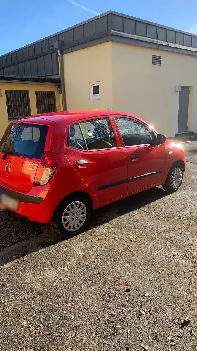 Gebraucht Hyundai i10 Classic 67 PS (49 kW) 2010 Rot Kleinwagen