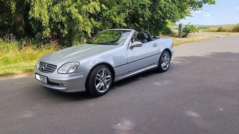 Silber Gebraucht 2000 Mercedes SLK200 Cabrio | 6.900 € (Teuer) - Bild 1/4
