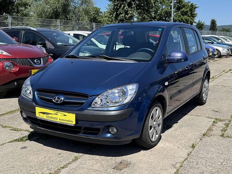 Blau Gebraucht 2008 Hyundai Getz Kleinwagen | 2.490 € (Fairer Preis) - Bild 1/4