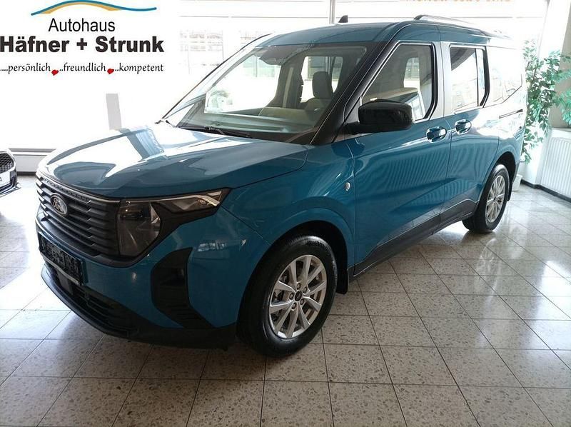 Neu Ford Tourneo Courier Titanium 125 PS (91 kW) 2025 Blau Van / Kleinbus