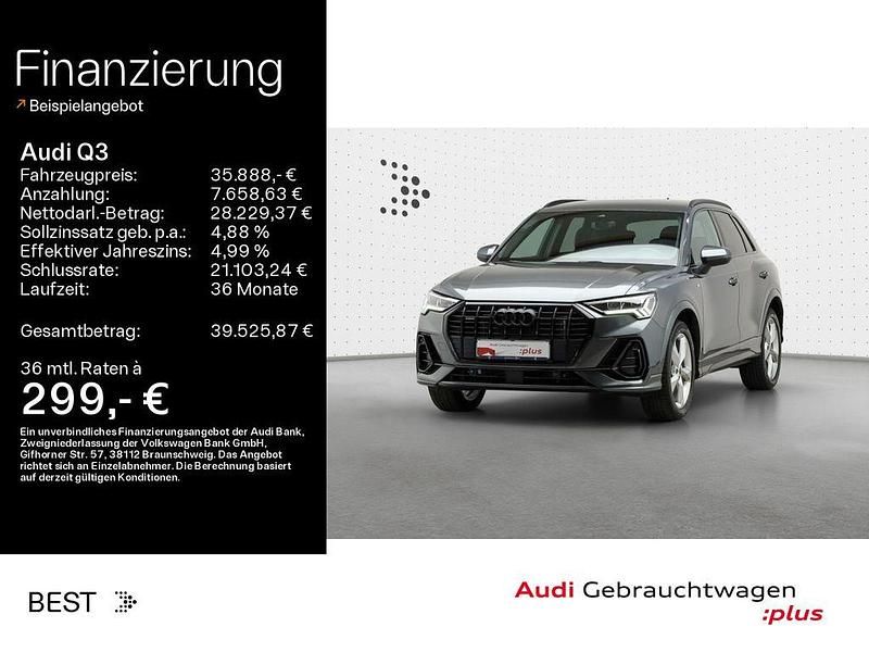 Daytonagrau perleffekt Gebraucht 2022 Audi Q3 Ambiente SUV | 35.888 € (Fairer Preis) - Bild 1/4