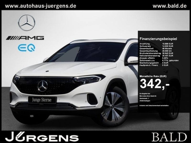 Polarweiß Gebraucht 2024 Mercedes EQA300 Progressive SUV | 35.440 € (Guter Preis) - Bild 1/4