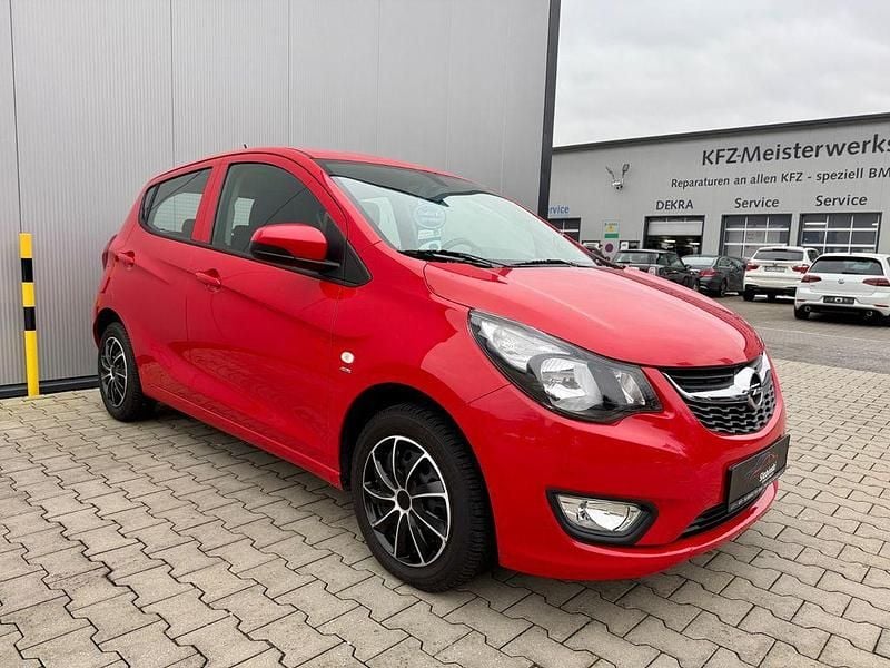 Gebraucht Opel Karl Active 75 PS (55 kW) 2017 Rot Kleinwagen