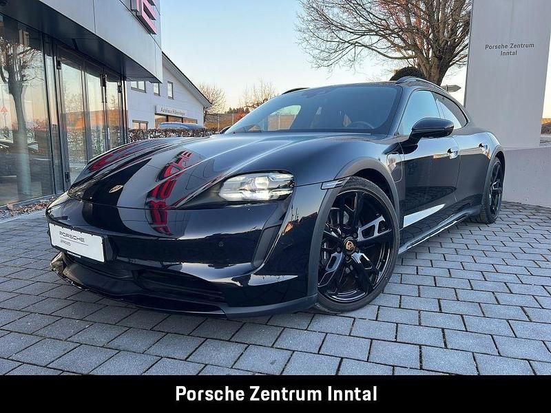 Schwarz Gebraucht 2022 Porsche Taycan Cross Turismo Limousine | 60.890 € (Guter Preis) - Bild 1/4